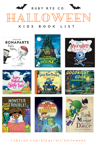 KIDS HALLOWEEN BOOK LIST
