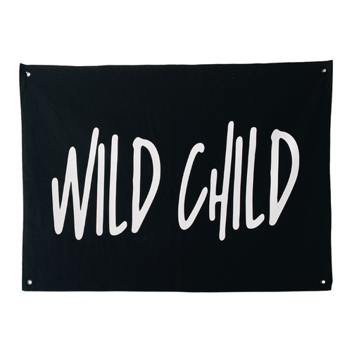 Wild Child Flag | Black 36