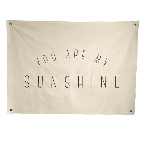 You Are My Sunshine Flag | Black Font