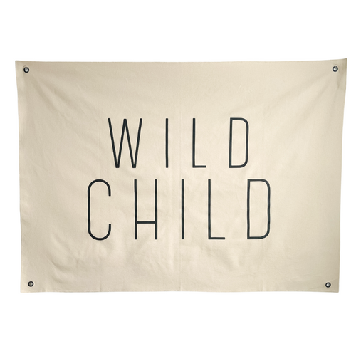 Wild Child Flag | Natural 36