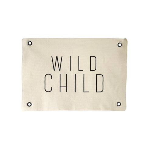 Wild Child Flag | Natural 16